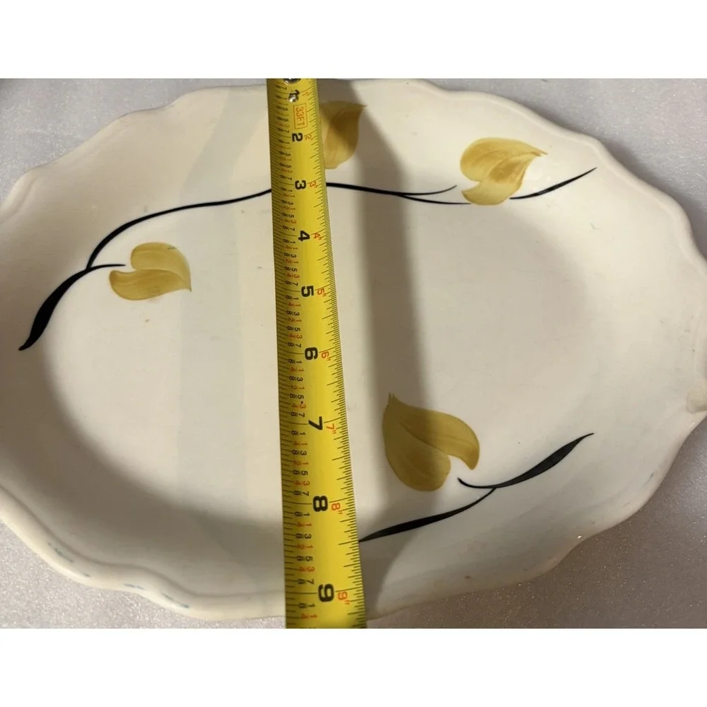 Vintage Syracuse China Oval Serving Platter 11.5
